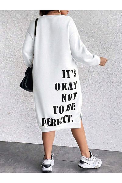 Machetta Rochie/Tunică pentru damă, cu imprimeu Its Okay