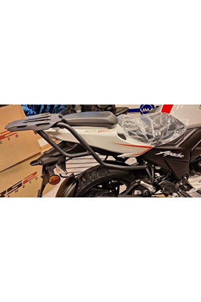 TVS APACHE RTR 200 Motosiklet Arka Çanta Demiri - Üreticiden Satış - Lazer Kesim Fırın Boyalı