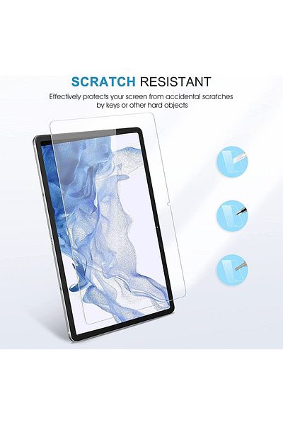 Nezih Case Samsung Galaxy Tab S9 Plus / S9 Fe Plus Compatible Reinforced Nano Screen Protector