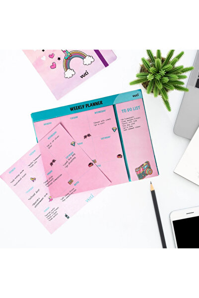 Şeker Ofisi Desktop Weekly Planner Retro