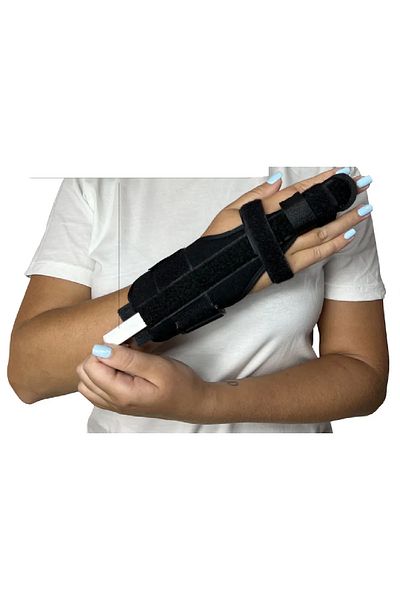 BELLFLEKSS Aluminum metal plate splint for the mark of wrist joint fixed, center and ring fingers