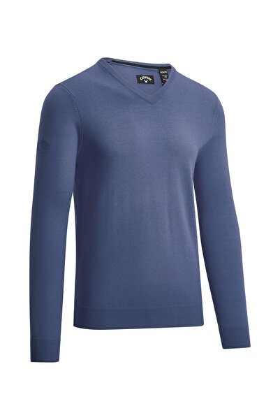 Callaway Thermal Merino Wool V-Neck Sweater - Erkek V Yaka Termal Yün Kazak