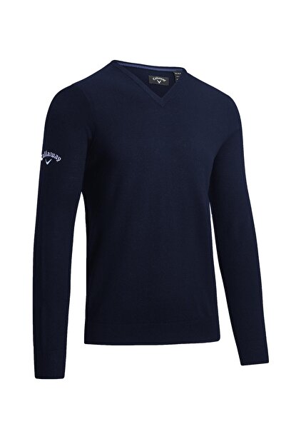 Callaway Thermal Merino Wool V-Neck Sweater - Erkek V Yaka Termal Yün Kazak