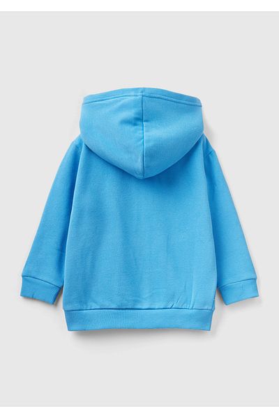 United Colors of Benetton Boy - Blue Benetton Logo Sweatshirt