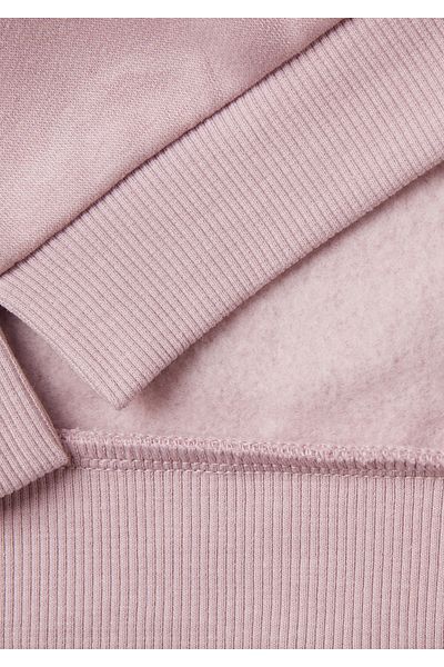 United Colors of Benetton Girl's Dusty Rose Slogan Printed Sweatshirt