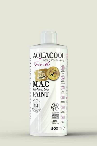 Aquacool Trend M.A.C Su Bazlı Akrilik Hobi Boyası 500 ml.