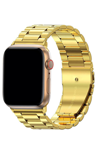 Favors لساعة أبل 2/3/4/5/6/7/8/Se/Ultra 42 44 45 49 ملم سوار ساعة ذكية حزام معدني ذهبي