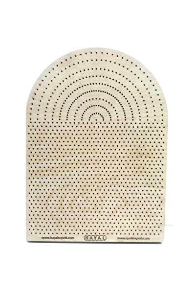 Hayal Sepeti Hayal Ahşap Mantarlı Iğneli Quilling Çalışma Tablası