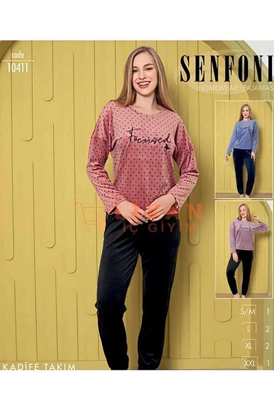 SENFONİ 10411 SET VELVET
