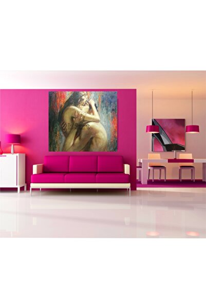HDART Sanatsal Soyut Duygusal Nü Sarılma Kanvas Duvar Tablo Tabloları tablosu