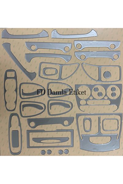FD Damla Etiket لعبة Hyundai Accent Admira 2001 - 2005 Torpedo، وحدة التحكم، ...