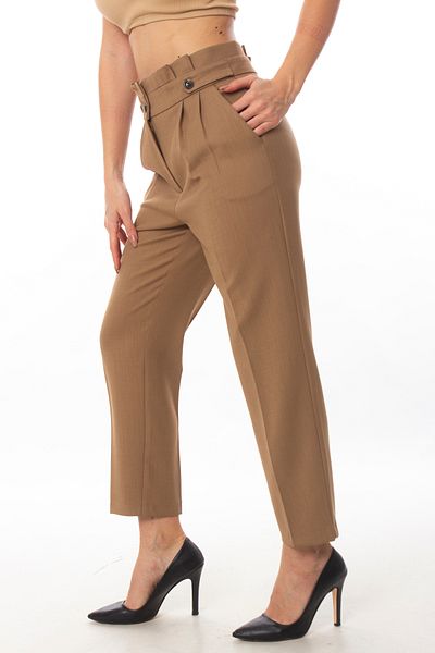 ZARAZA HIGH WAIST APOLETTE PANTS