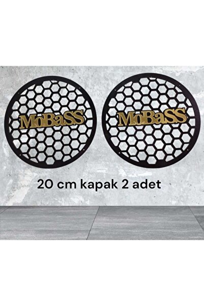 titanxpro 20 Cm Midrange Ve Hopörlör Için Kapak Ahşap Mobass 2 Adet