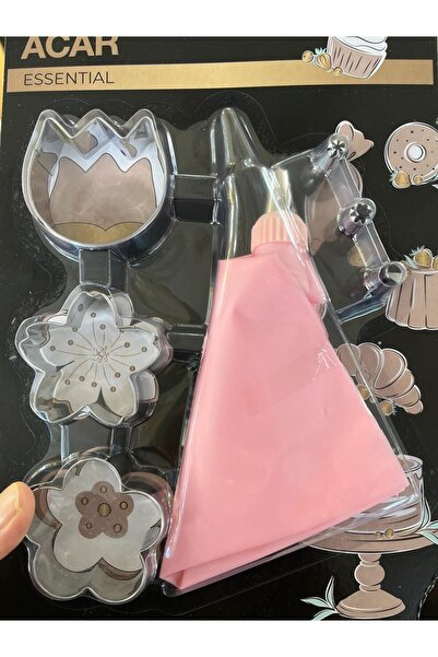 Genel Markalar Silikon Pasta Kurabiye - Krema Sıkma Aparatı,