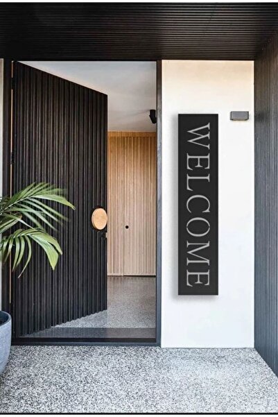 Welcome Hoşgeldin Duvar Yazısı Pano Tablosu