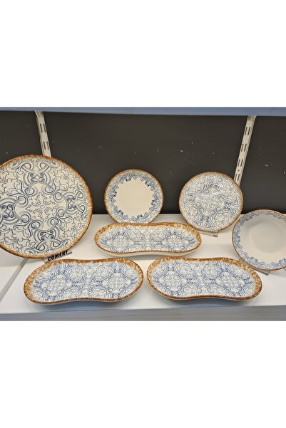 Asil 27 PARÇA -6KİŞİLİK PORSELEN YEMEK TAKIMI