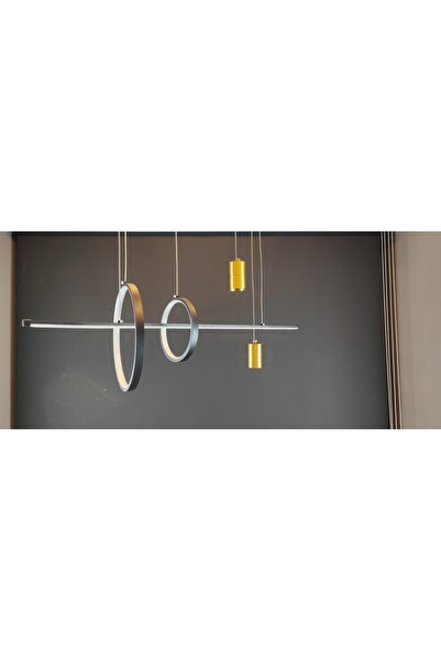 Merlamp Modern Spotlu 3 Renk Masaüstü Led Avize