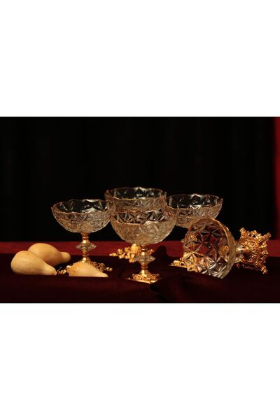 Paşabahçe 6lı Estrella Ayaklı Kase Sunumluk