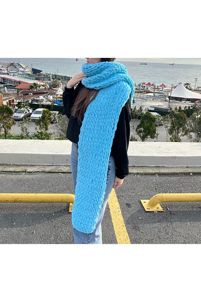 Lala Puffy soft scarf