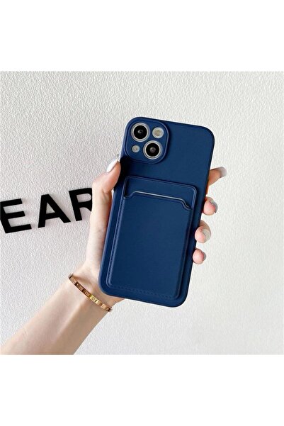 Rivor Apple iPhone 13 Compatible Case with Camera Protection Card Holder Wall...