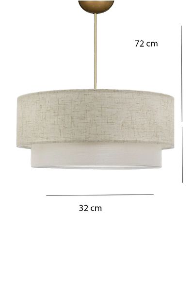 BBY HOME & DESIGN Chandelier, pendant lamp, modern Largo Model