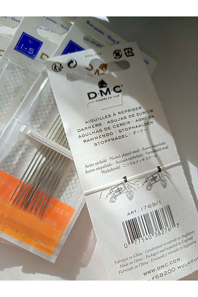 Dmc 1-5 NO BRAZIL EMBROIDERY QUILTING NEEDLE ART.1769/1