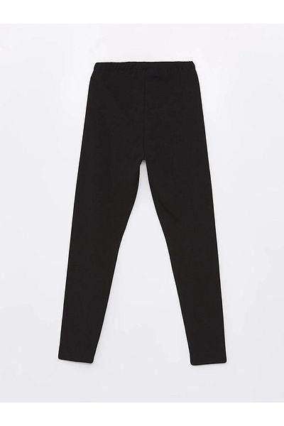 LC Waikiki LCW Kids Basic Girls' Tights with Elastic Waist