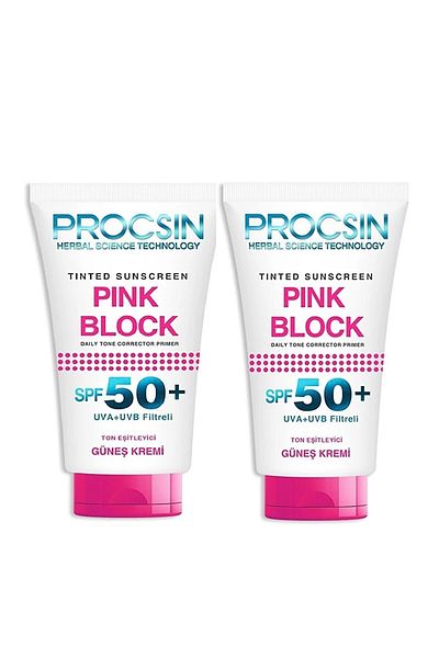 PROCSIN Pink Block Illuminator (50ml X 2 Pieces) Offer Package