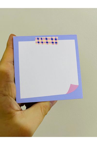 Cuppy Box Square Memo Pad 30 Sheets