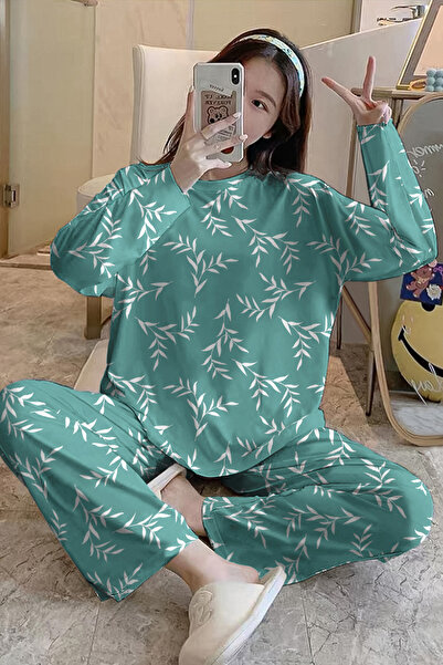 PEMBİŞ HOMEWEAR Σετ πιτζάμες με μακριά μανίκια Findpeace SuperSoft Basic Suprem