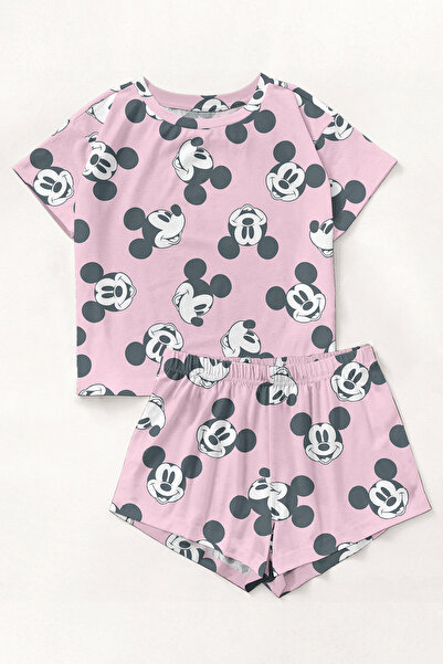 PEMBİŞ HOMEWEAR Σετ πιτζάμες με κοντομάνικο σορτς MickeyHappy Supersoft Basic...