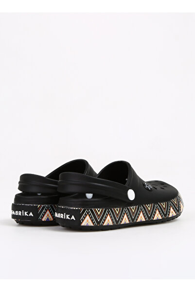 Fabrika Siyah Kadın Plaj Terliği TESY