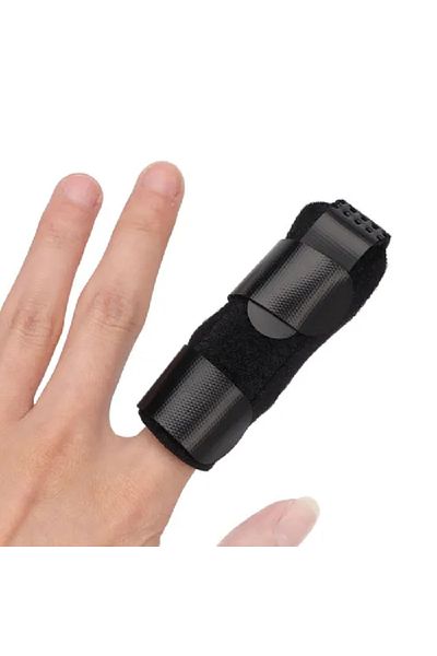 BELLFLEKSS 3 PCS Adjustable finger splint flattening strap with integrated aluminum bar 3 VECLE
