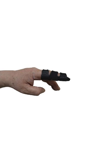 BELLFLEKSS 3 PCSwith aluminum bar adjustable finger splint straightening strap Cross 3 velcro