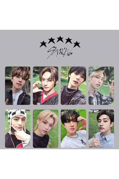 Kpop Dünyasi STRAY KIDS '' 5 Star '' Photocards POB
