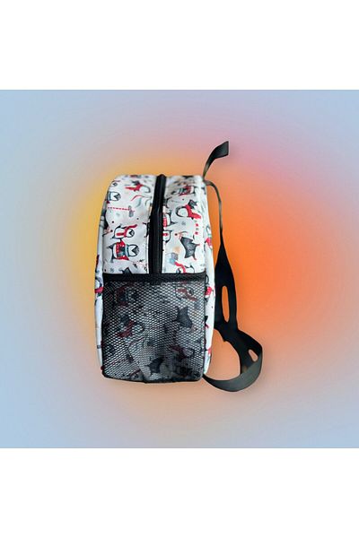 Kokopatik Penguin Winter Pattern Medium Size Nursery Bag