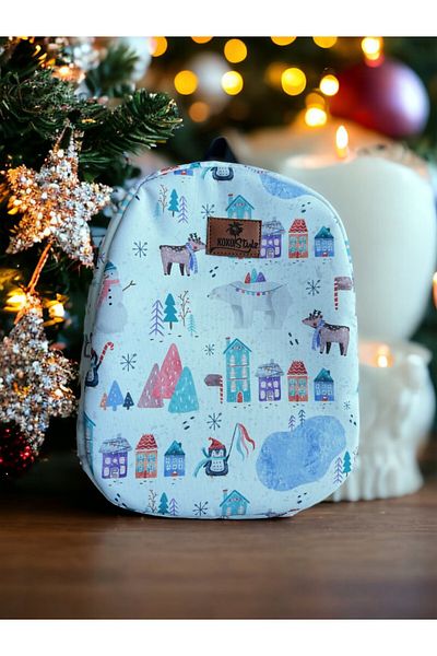 Kokopatik Christmas Festival Pattern Medium Size Nursery Bag