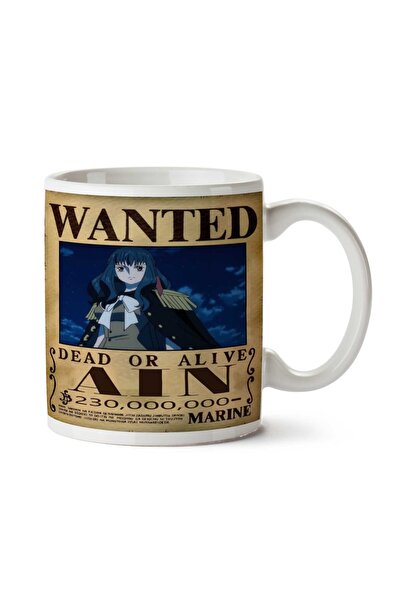 ART HEDİYE كوب مطبوع على الجانبين من Wanted Ain Anime Wanted