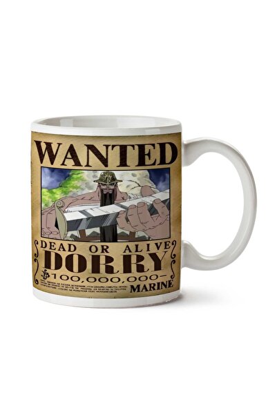 ART HEDİYE كوب مطبوع على الجانبين من Wanted Dorry Anime Wanted