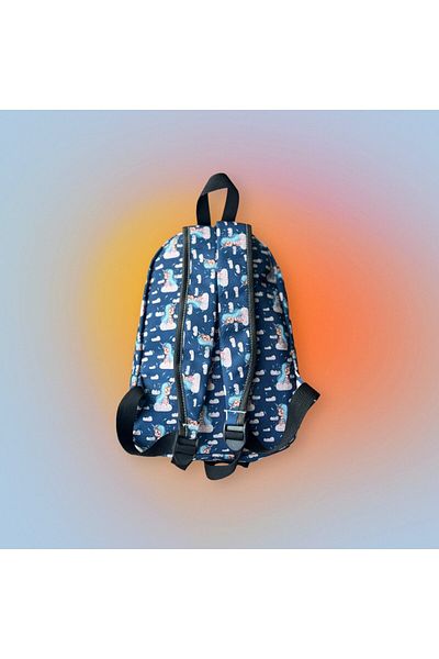 Kokopatik Unicorn Clouds Patterned Backpack
