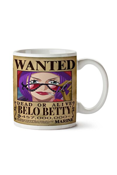 ART HEDİYE كوب مطبوع على الجانبين من Wanted Belo Betty Anime Wanted
