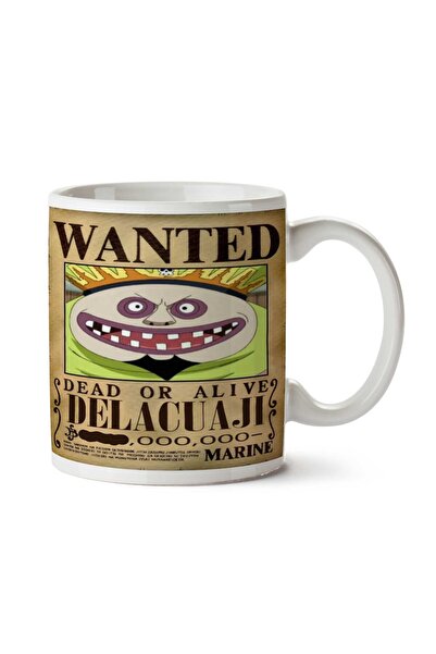 ART HEDİYE كوب مطبوع على الجانبين من Wanted Delacuaji Anime Wanted