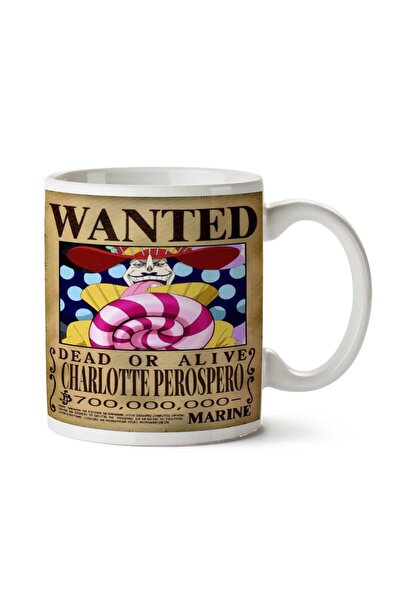 ART HEDİYE كوب مطبوع على الجانبين من Wanted Charlotte Perospero Anime Wanted