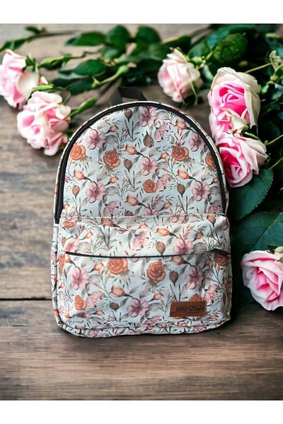 Kokopatik Bohemian Flowers Patterned Backpack