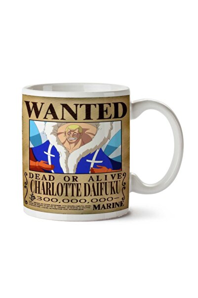 ART HEDİYE كوب مطبوع على الجانبين من Wanted Charlotte Daifuku Anime Wanted