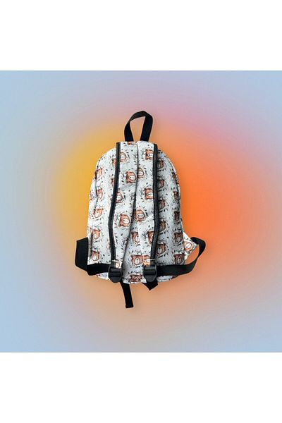 Kokopatik Nature Bear Patterned Backpack