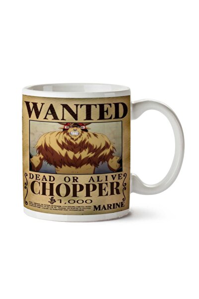 ART HEDİYE كوب مطبوع على الجانبين من Wanted Chopper a Anime Wanted