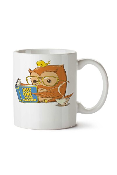 ART HEDİYE Just One More Section Birds Two Side Printed Mug