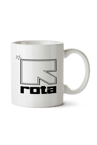 ART HEDİYE كوب روتا مطبوع على الجانبين