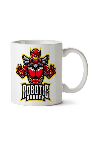 ART HEDİYE كوب روبوتيك غونر مطبوع على الجانبين
